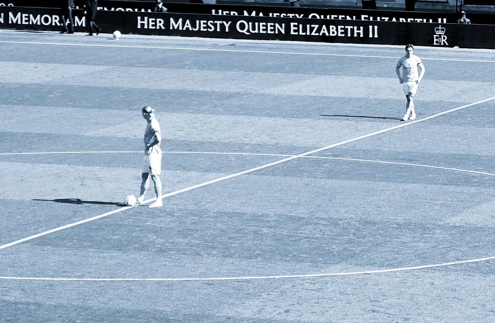 Erling Haaland playing for Manchester City at Wolves, September 2022
