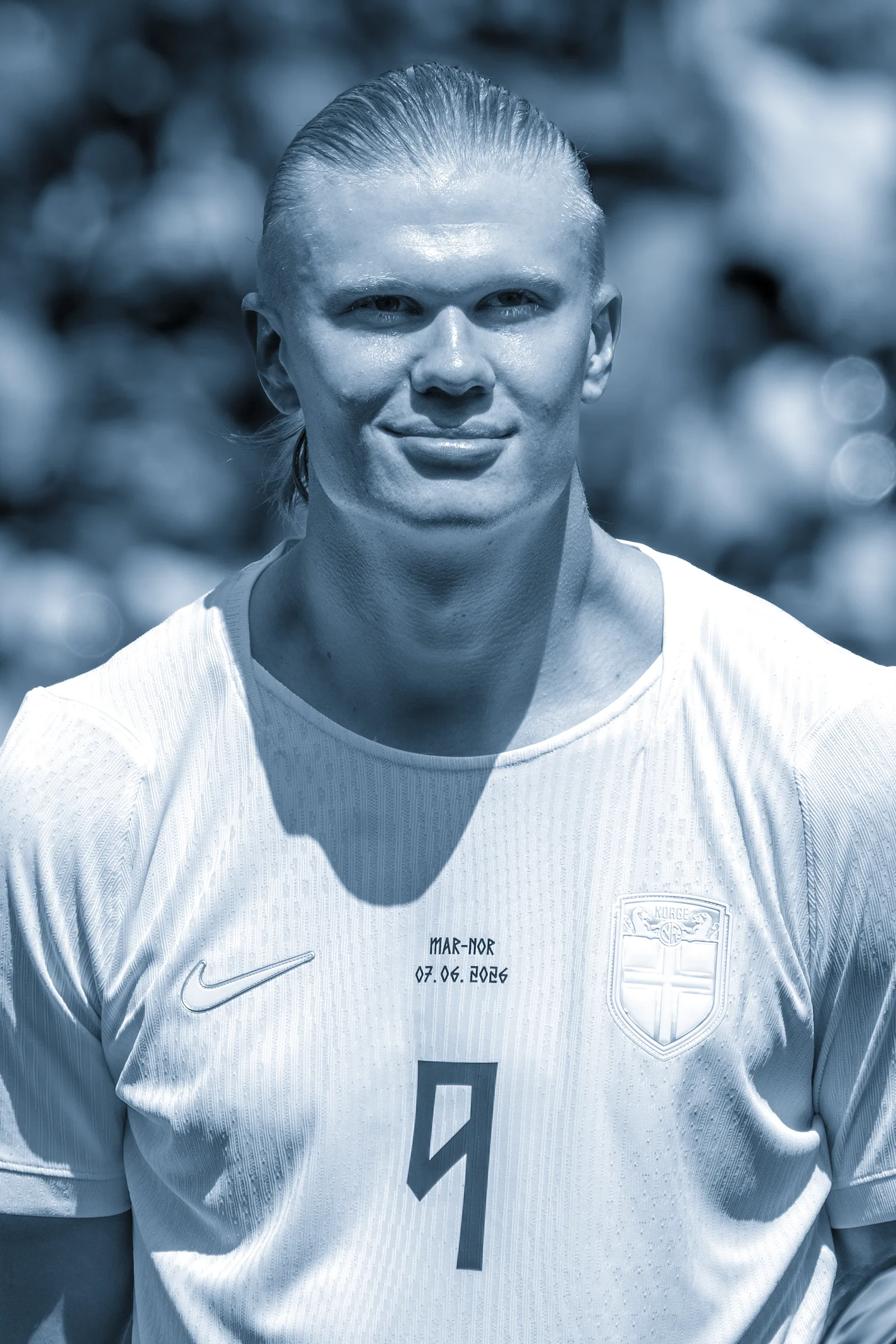 Erling Haaland in Norway colours, June 2026